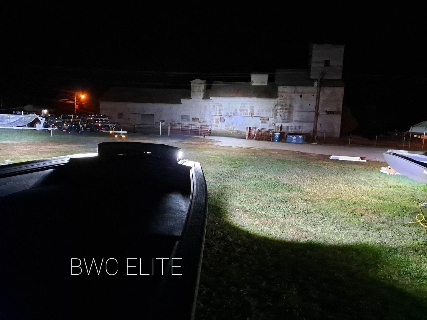 3 Light double row light bar housing